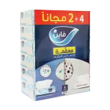 فاين مناديل وجه معقمة-6×80 حبة