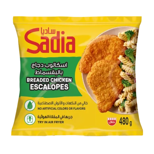 ساديا صدور دجاج مغلفة بدقيق الخبز-480 غرام