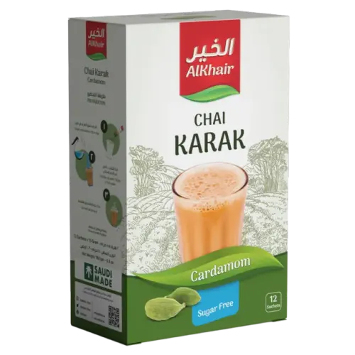 الخير شاي كرك بالهيل-12X15 غرام