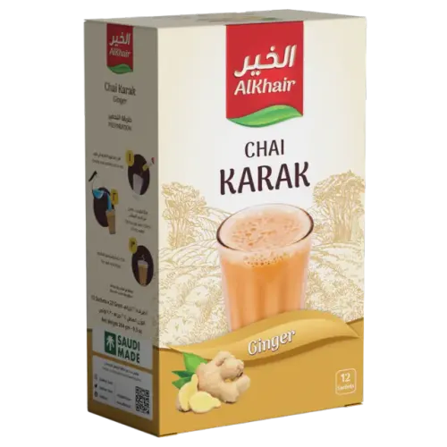 الخير شاي كرك بالزنجبيل-12×20 غرام