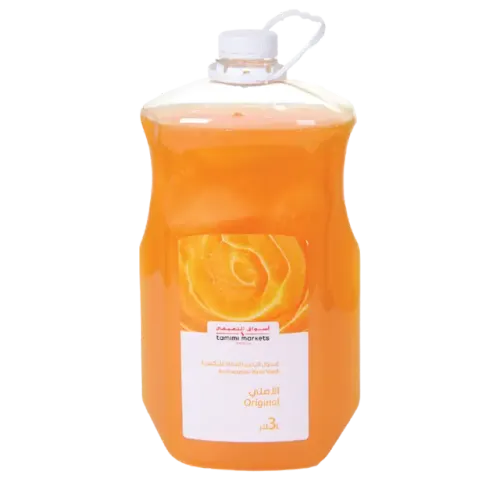 أسواق التميمي منذ 1979 غسول يدين مضاد للبكتريا أصلي عبوة إعادة تعبئة-3 لتر