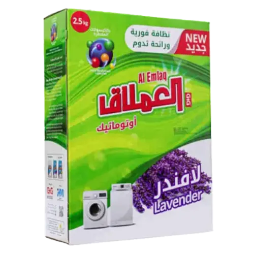 العملاق مسحوق غسيل برغوة منخفضة برائحة اللافندر-2.5 كيلو