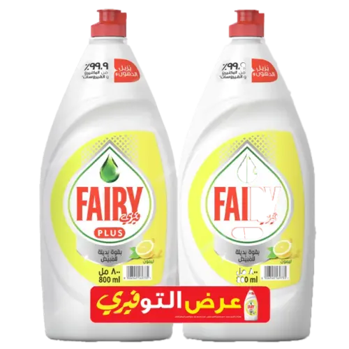 فيري بلس صابون صحون ليمون-2X800 مل