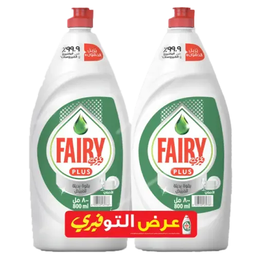 فيري بلس صابون صحون بالليمون-2X800 مل