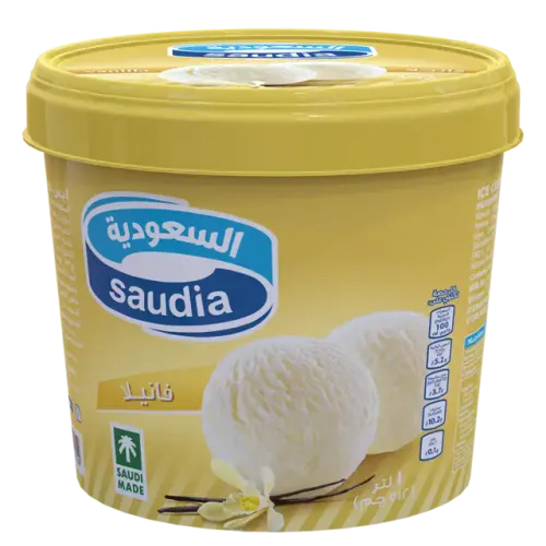 السعودية ايس كريم بالفانيليا-1 لتر