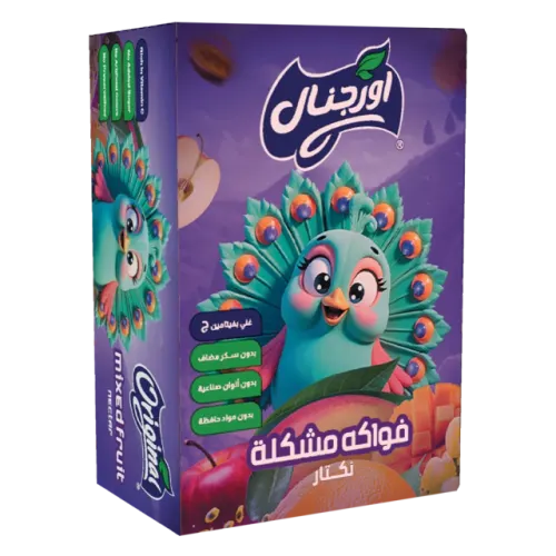 أوريجينال فواكهه مشكله نكتار-18 X 125 مل