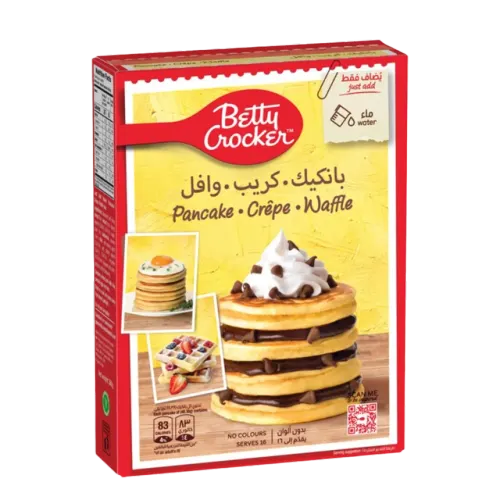 بيتي كروكر خليط فطائر البانكيك بزبدة الحليب الكريب أو الوافل-360 غرام