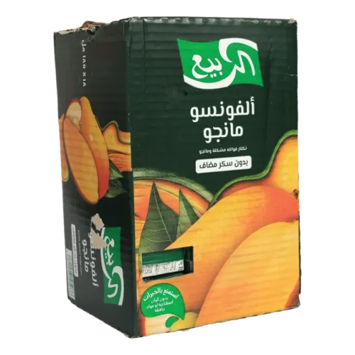 الربيع نكتار مانجو ألفونسو بدون سكر مضاف-18 X 185 مل