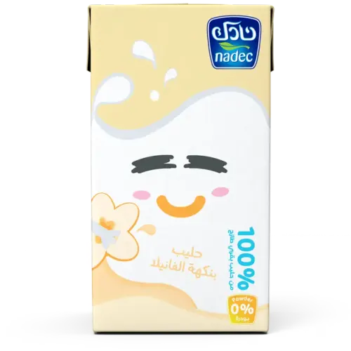 نادك حليب بنكهة الفانيلا-125 مل