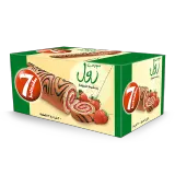لوزين سويس رول صغيرة بنكهة الفراولة-20X12 غرام