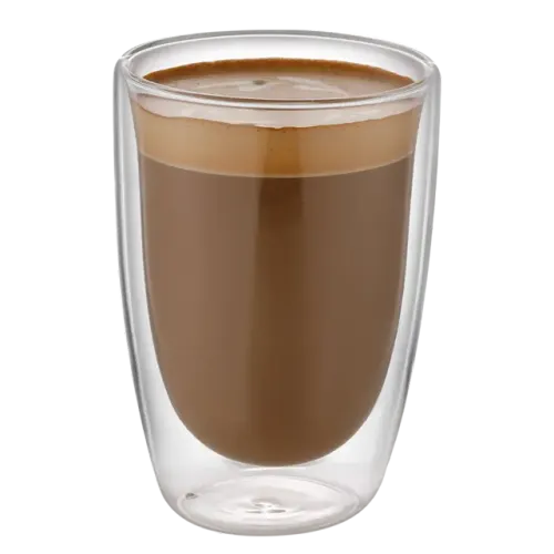 أسواق التميمي في المنزل كوب زجاج جدارمزدوج-2 X 350 مل