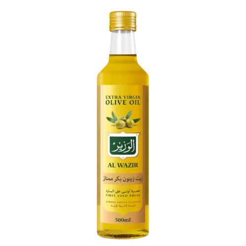 الوزير زيت زيتون بكر ممتاز عصرة اولى على البارد-500 مل