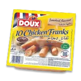 دو نقانق دجاج مدخنة-400 غرام