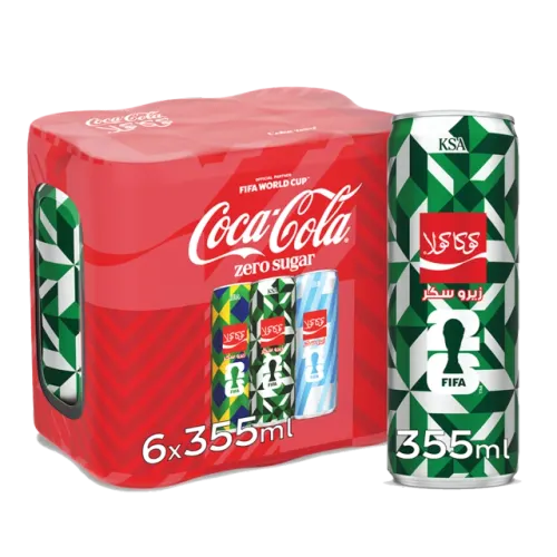 كوكا كولا زيرو-5 + 1 X 355 مل