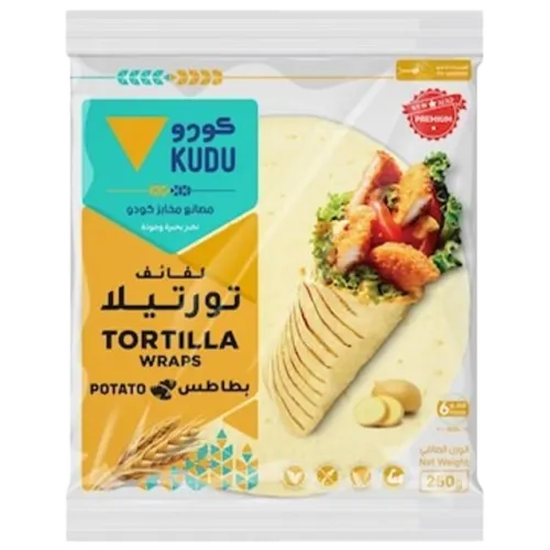 كودو لفائف تورتيلا بطاطس 8 بوصة-250 غرام