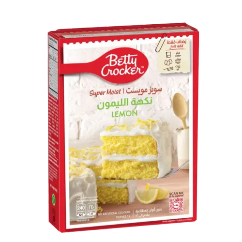 بيتي كروكر خليط كيك بالليمون-500 غرام