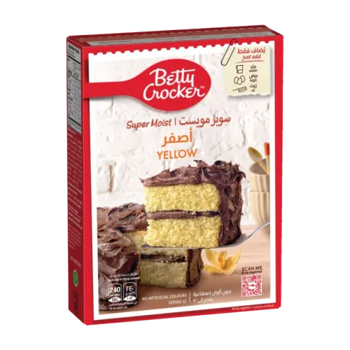 بيتي كروكر خليط كيك أصفر-500 غرام