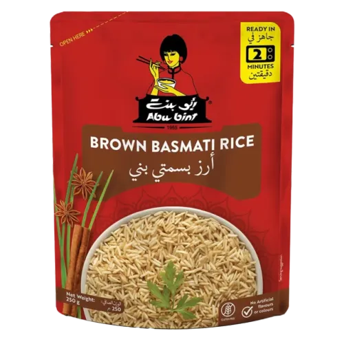 أبو بنت أرز بسمتي بني-250 غرام